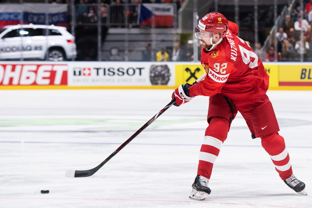 Евгений Кузнецов. Хоккеист сборной России Евгений Кузнецов