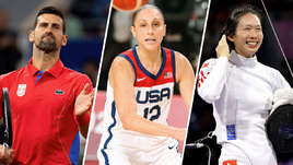 Новак Джокович, Дайана Таурази и Вивиан Конг Ман Вай