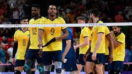 Бразильские волейболисты проиграли два матча из двух на старте Олимпиады. Рискуют не выйти из группы?