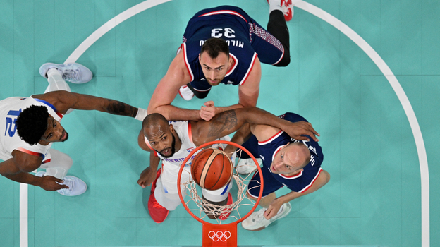 Сербия победила Пуэрто-Рико (107:66).