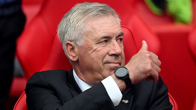 Карло Анчелотти. Главный тренер «Реала» Карло Анчелотти.