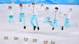 Российские фигуристы в командном турнире на Олимпиаде в Пекине