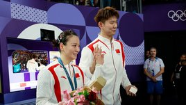 Китайской бадминтонистке сделали предложение после победы в финале. Это не первый случай на Олимпиаде