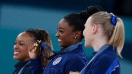 Симона Байлз стала семикратной олимпийской чемпионкой. Она может повторить рекорд Латыниной