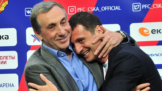 Евгений Гинер и Алан Дзагоев.