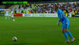 Вратарь «Ноа» забил из своей штрафной! Гол с 90 метров в еврокубке — вы такое видели?!