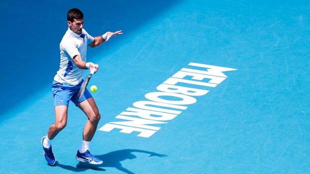 Новак Джокович на Australian Open.