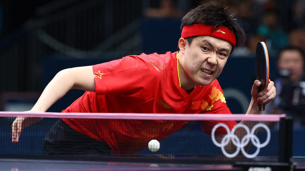Ван Чуцинь. Игрок в настольный теннис Ван Чуцинь