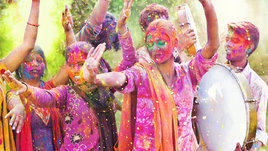 Фестиваль красок Холи