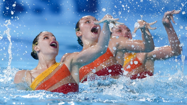 Сборная Испании по синхронному плаванию.