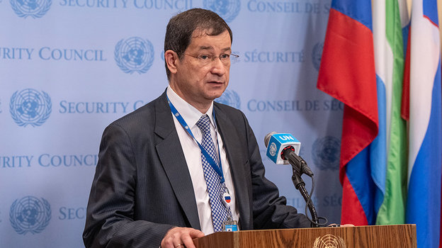 Дмитрий Полянский. Первый заместитель постпреда России Дмитрий Полянский.