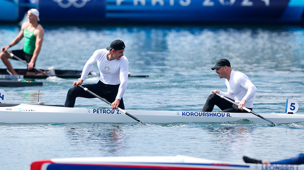 Захар Петров и Алексей Коровашков на Олимпиаде в Париже.