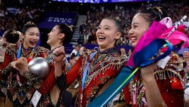 Сборная Китая впервые в истории выиграла золото в художественной гимнастике. Команду готовил русский тренер