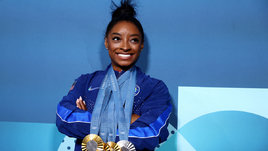 Гимнастка Симона Байлз