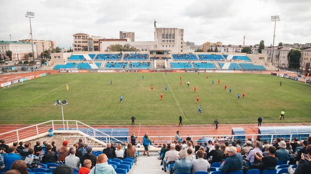 Стадион «Трудовые резервы» в Курске.