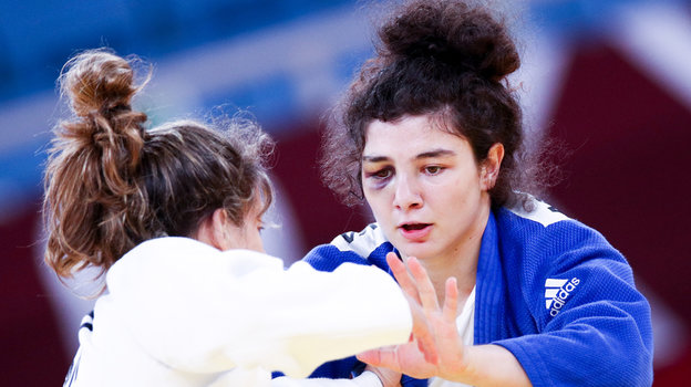 Гили Шарир и Мадина Таймазова на Олимпиаде в Токио. Гили Шарир и Мадина Таймазова на Олимпиаде в Токио