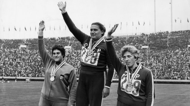 Ренате Гариш-Кульмбергер, Тамара Пресс и Галина Зыбина. Ренате Гариш-Кульмбергер, Тамара Пресс и Галина Зыбина