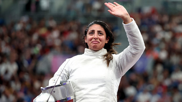 Надя Хафез. Фехтовальщица Надя Хафез