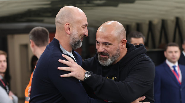 Магомед Адиев и Деян Станкович.