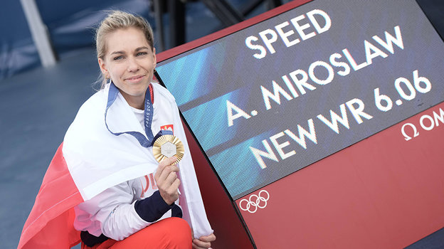 Александра Мирослав - единственная польская спортсменка с золотом Олимпиады в Париже.