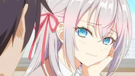 Кадр из аниме «Аля иногда кокетничает со мной по-русски»