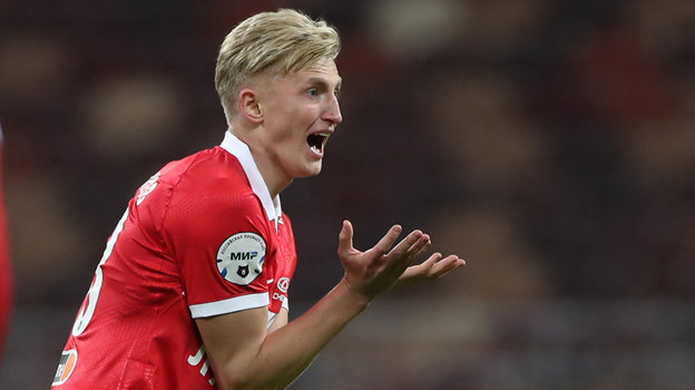 Руслан Литвинов. Футболист «Спартака» Руслан Литвинов