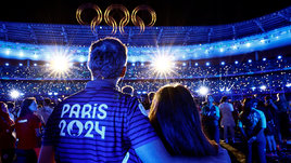 Болельщики на церемонии закрытия Олимпиады-2024