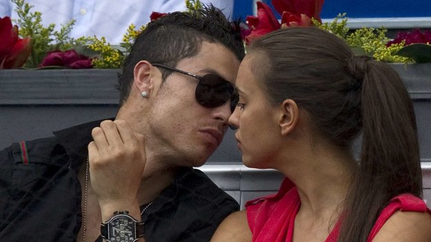 Криштиану Роналду и Ирина Шейк.