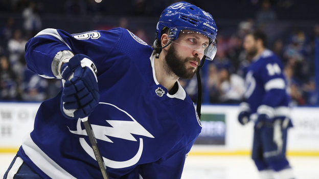 Никита Кучеров. Хоккеист «Тампы» Никита Кучеров