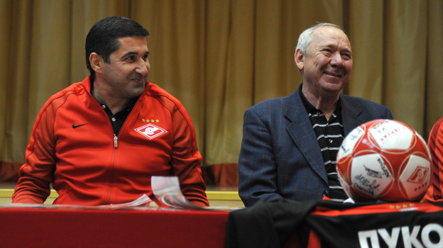 Рамиз Мамедов и Олег Романцев.