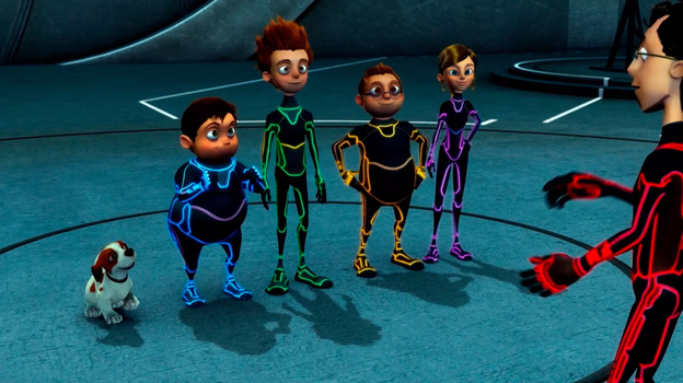 Кадр из мультфильма «Двигай время»