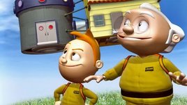 Кадр из мультфильма «Вверх! Путешествие на воздушном шаре»