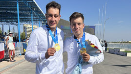 Каноисты Захар Петров и Иван Дмитриев