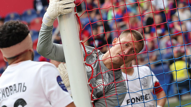 Футболист Сергей Волков