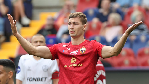 Футболист ЦСКА Тамерлан Мусаев