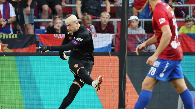 Футболист ЦСКА Игорь Акинфеев