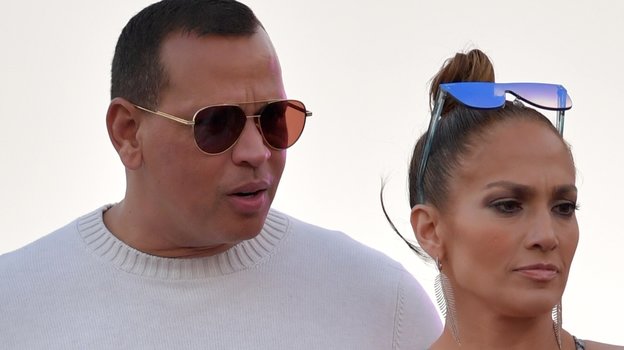 Алекс Родригес и Дженнифер Лопес.