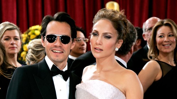 Марк Энтони и Дженнифер Лопес.