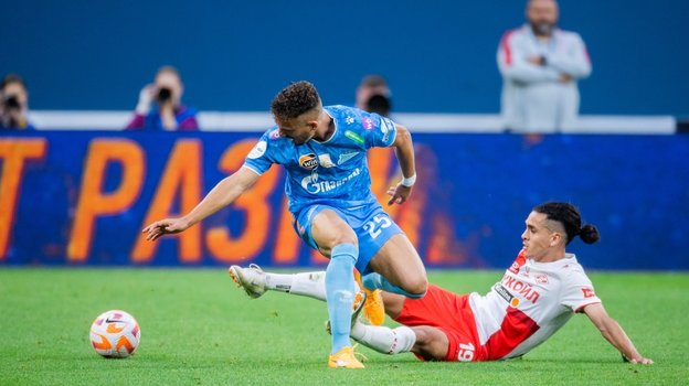 Страхиня Эракович в матче против «Спартака».