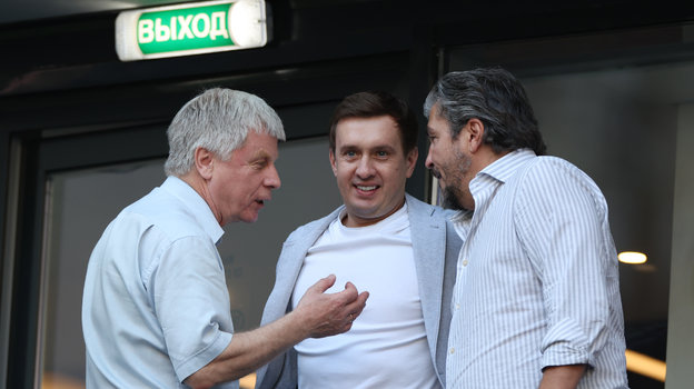 Николай Толстых, Александр Алаев и Николай Писарев