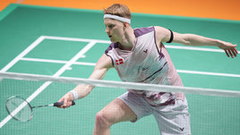 Игрок в бадминтон Андерс Антонсен