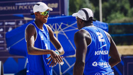 Волейболисты Хорхе Алайо и Нослен Диаз