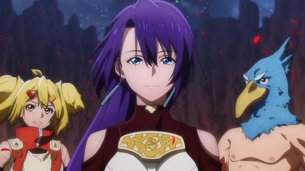 Кадр из аниме «Рубеж Шангри-Ла: любитель игрошлака бросает вызов топ-игре»