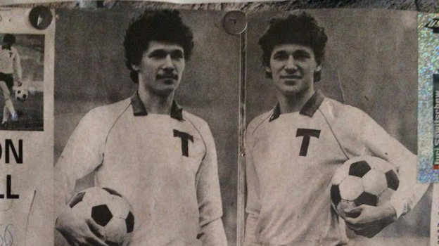 Юрий Савичев с братом.