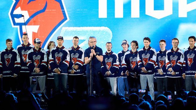 Игорь Ларионов на презентации «Торпедо».