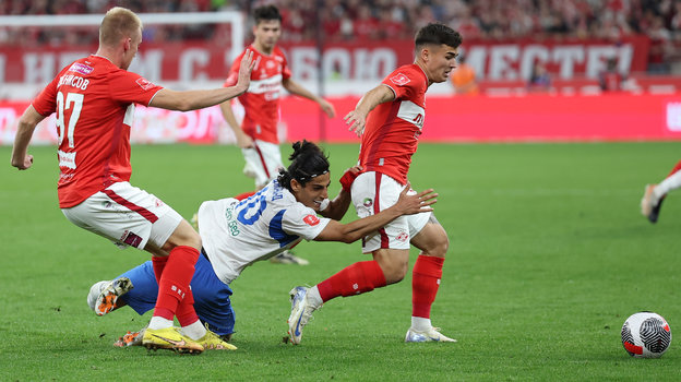 Даниил Денисов, Джавад Хоссейннеджад и Манфред Угальде