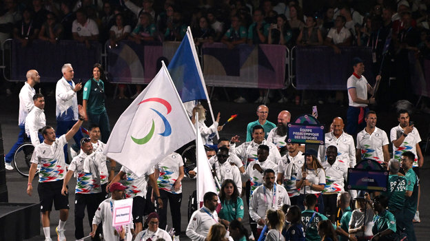 Паралимпийская сборная беженцев.