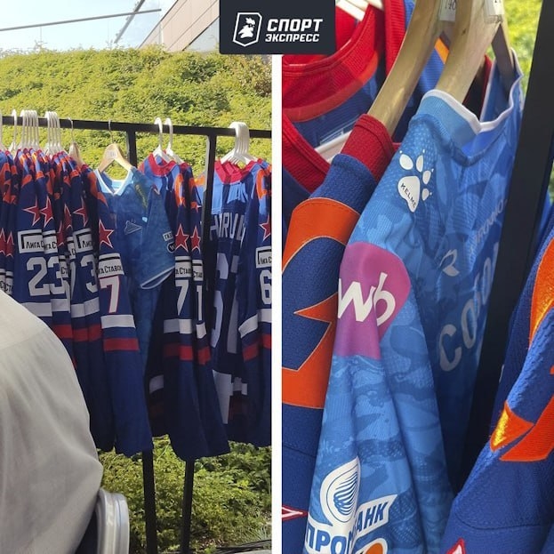 Футболка «Зенита» с фамилией Соболева.