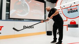 В Москве открылся «Офис Овечкина»! В нем есть отделы рекордов, кадров и празднований