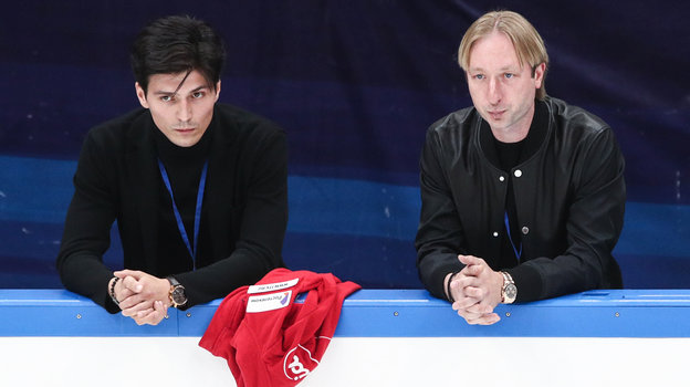 Сергей Розанов и Евгений Плющенко. Сергей Розанов и Евгений Плющенко